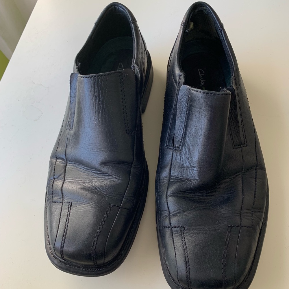 Black Clark’s Dress Shoes